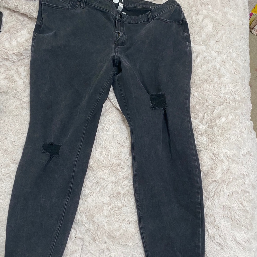 Lane Bryant Ripped Jean